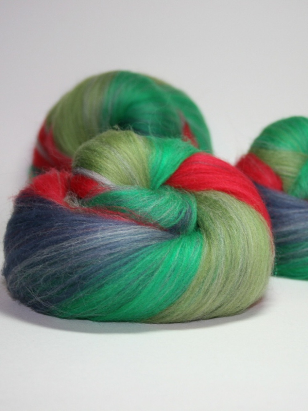Mackintosh Colonia Wool Handcarded Fiber Art Batts Spinning Weaving Nuno Felting